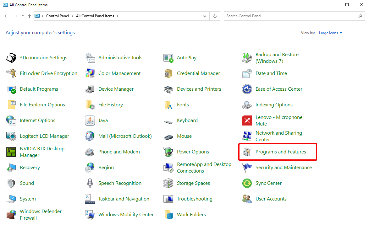 Programs and Features in Control Panel - Large Icons.png