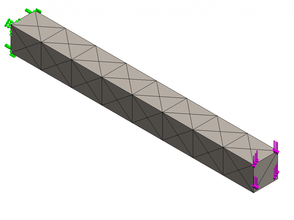 10cmx10cm square beam of AISI 304 steel, which is 1m in length, loaded with 10,000 N.png
