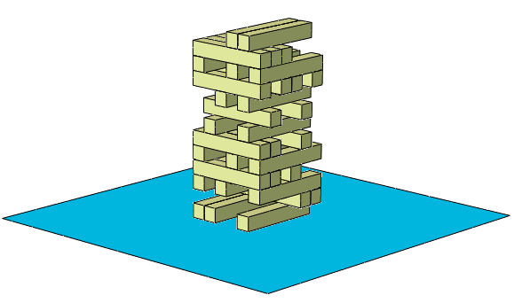 Abaqus Jenga.gif