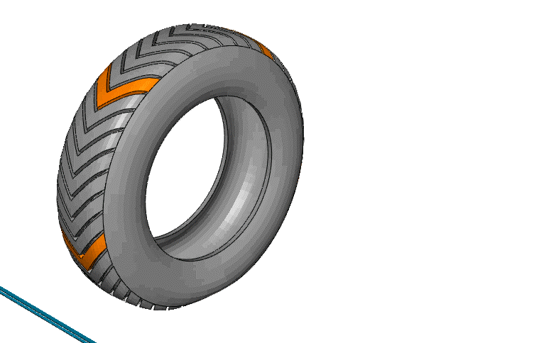 Abaqus Tire Water.gif