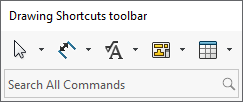 Image of the shortcut bar for Assemblies