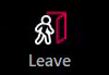 Leave Button