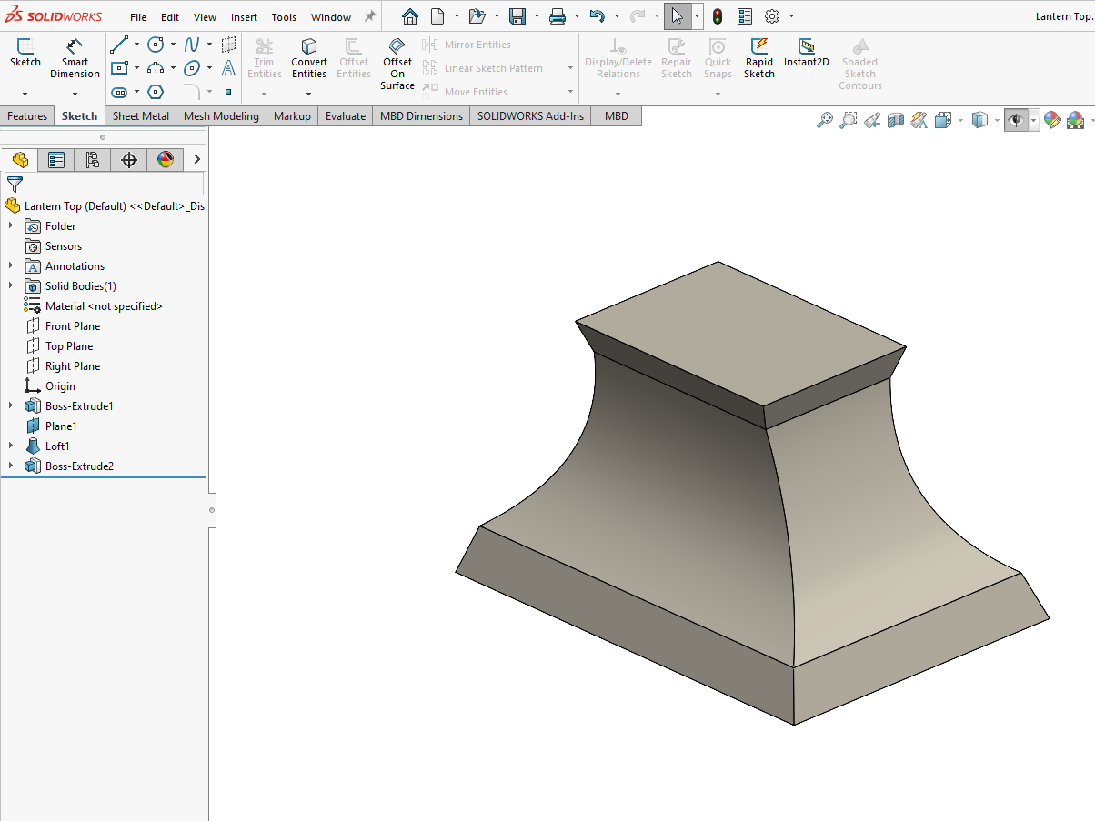 Lantern top example part isometric view, curving sides.png