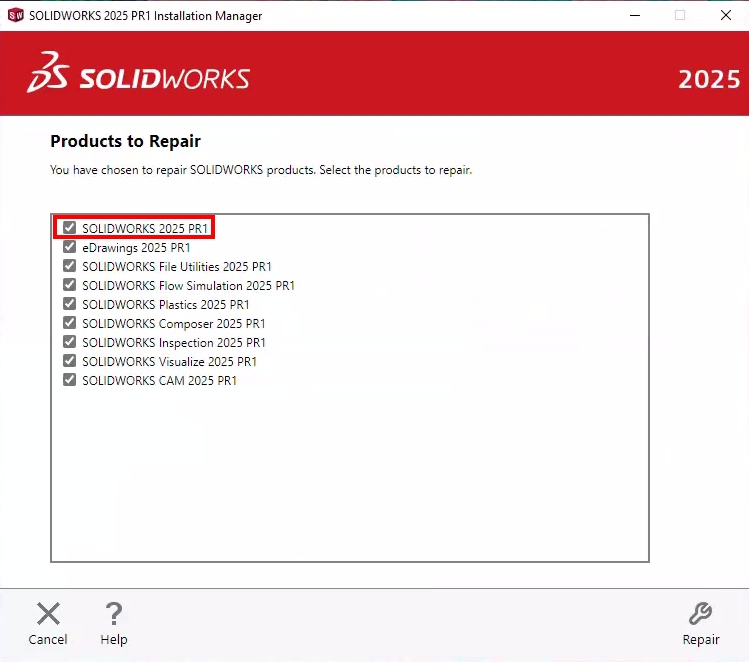How to Repair SOLIDWORKS – Hawk Ridge Systems
