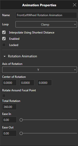 Animation Properties