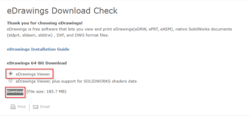 edrawings viewer 32 bit free download