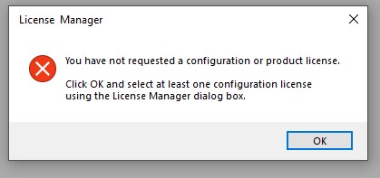 license-manager-requested-configuration-or-product-error