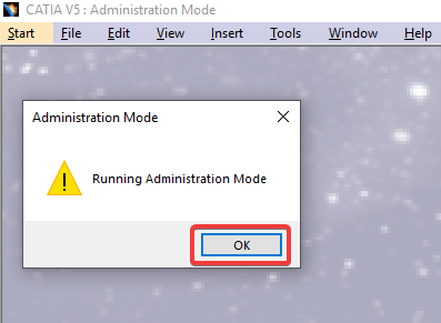 Administration Mode Menu