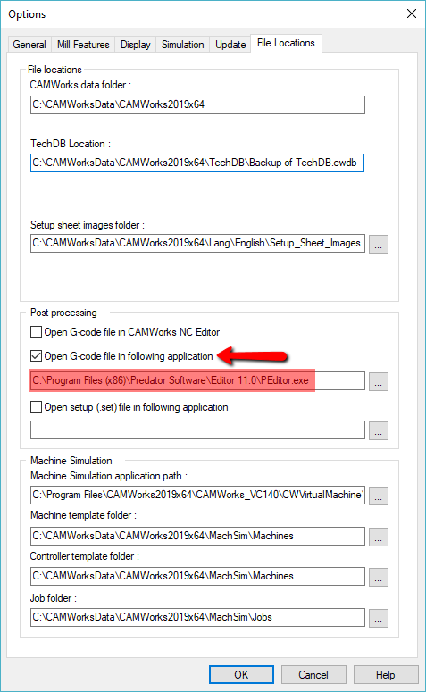 universal post generator camworks