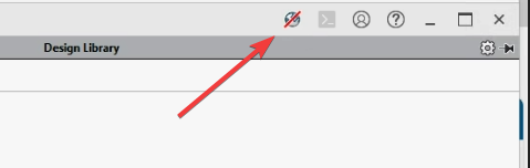 Locating the Work Offline Icon