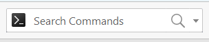 Search bar set to Search Commands