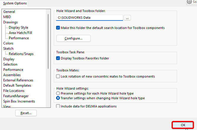 select-solidworksdata-folder-then-choose-OK