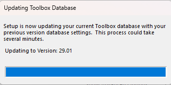 updating toolbox progress bar