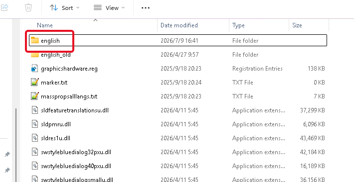 Renaming Chinese Folder to "English"