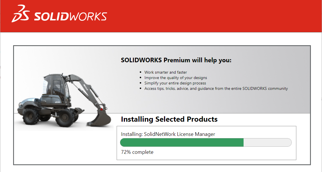 Installing Selected Products