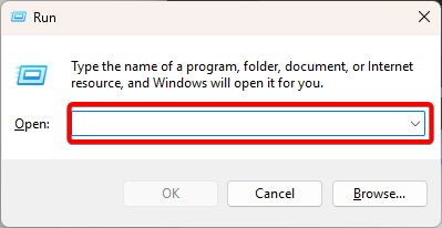 Run Window