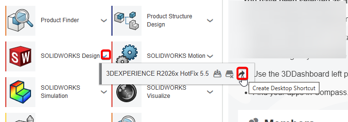 Create Desktop icon