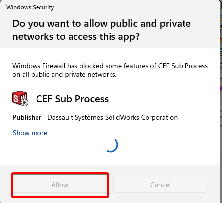 CEF Allow