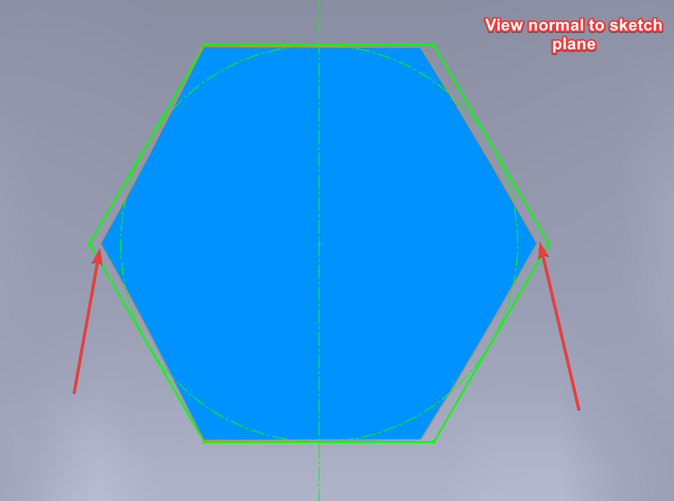Wrap feature, View Normal to Sketch Plane is Different
