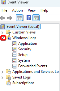 Expand Windows Log
