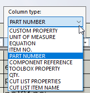 Change Column type