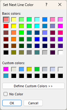 Set Line Color