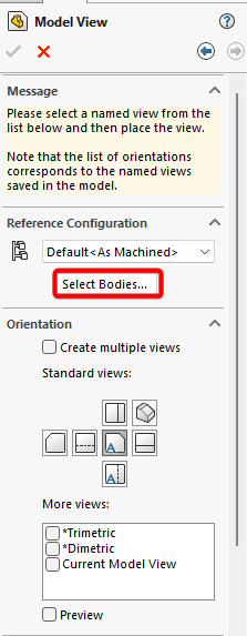 Click Select Bodies