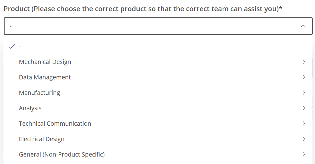 Select Product