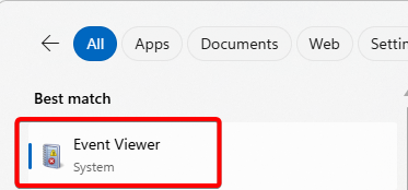 Event Viewer