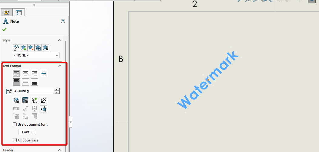 Watermark Example