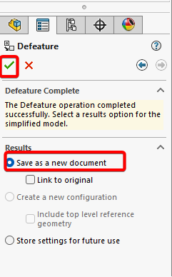 Save as a new document