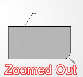Zoomed out no scaling
