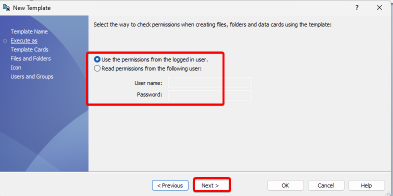 Set the Permissions