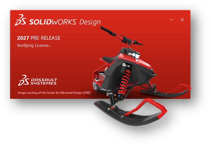 SOLIDWORKS 2027 Splash Icon