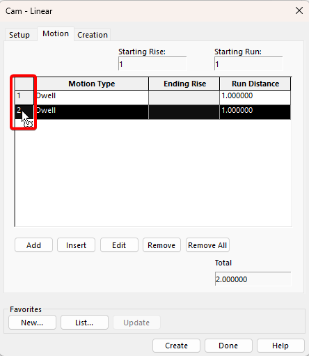 Drag to edit order