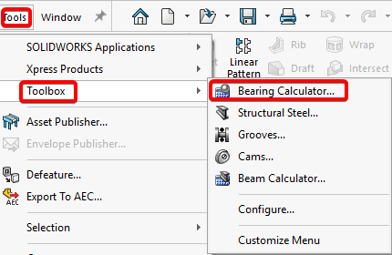 Bearing calculator