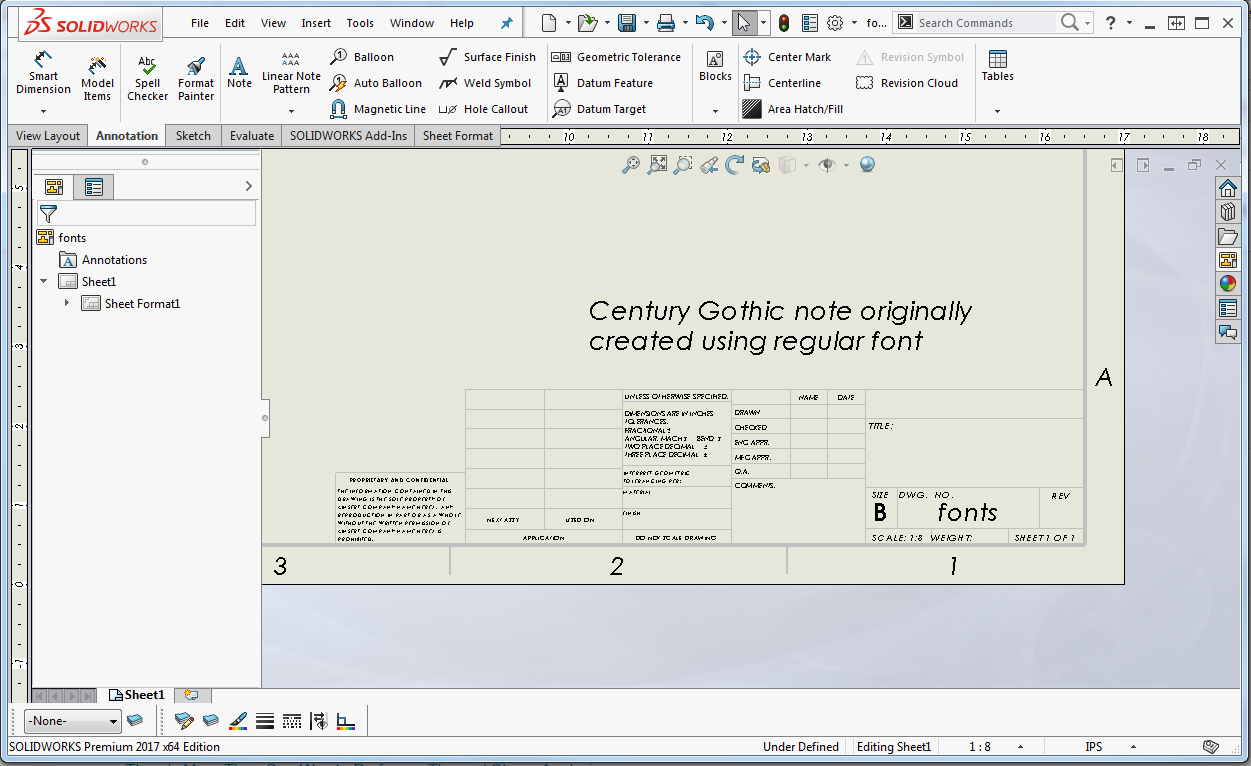 install century gothic font windows